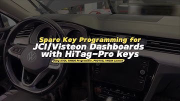 How to Add a Key to a VW Passat (Immo 5C with JCI/Visteon Dashboard)?
