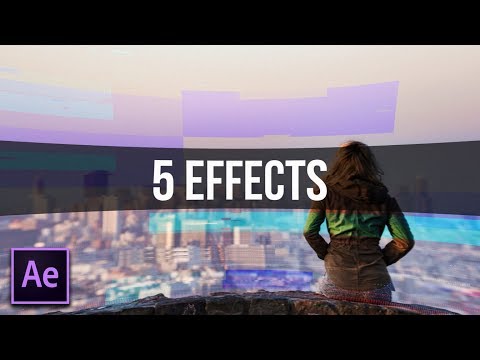 5 FAST Effects That You Should Use in After Effects