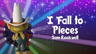 Video thumbnail of "Sam Rockwell - I Fall To Pieces (Lyrics) | Trolls 2: World Tour"