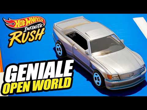 Unser Storystart in Hot Wheels Infinite Rush