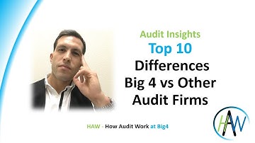 Audit Insights - Top 10 * Differences Between Big 4 & Other Audit Firms