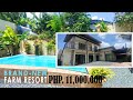 SOLD .Farm Resort Tour NEAR Tagaytay City with a Pool ● House Tour 1100 ● Beautiful Property For