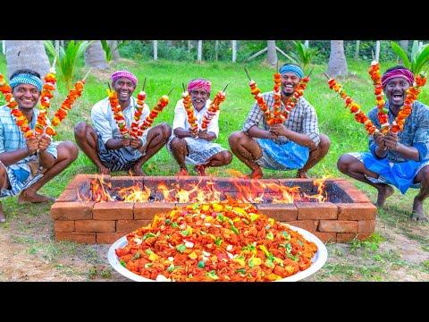 CHICKEN TIKKA | Country Chicken BBQ Recipe Cooking In Village | Chicken Tikka Kebab Recipe