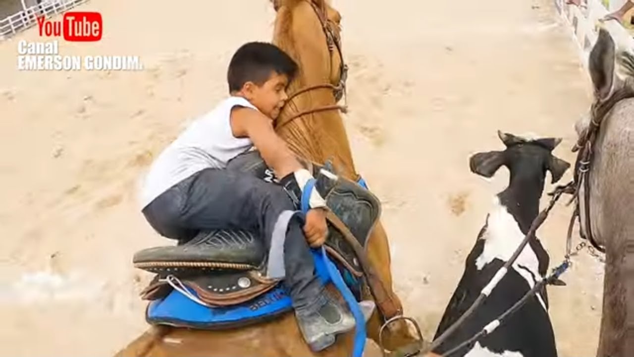 TEASER - VAQUEIRO LEVY DERRUBANDO BOI... NA PISTA DO PARQUE GUARANI