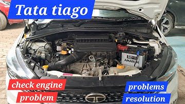 Tata tiago bs6 check engine light problem #mechanic #automobile #repair #engine