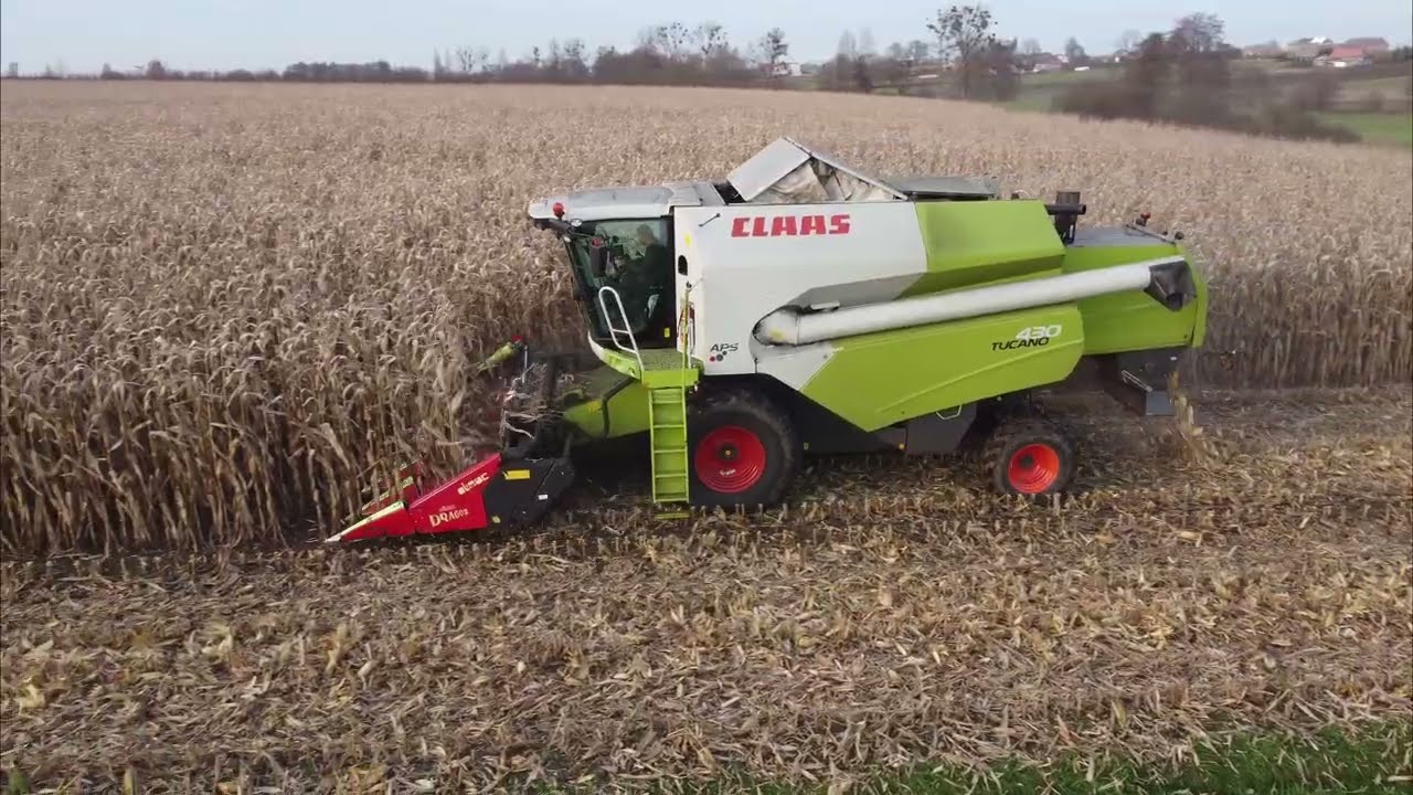 Mokro ale VALTRA daje rade uciągnąć 19 ton 🔥Kukurydza na ziarno🌽