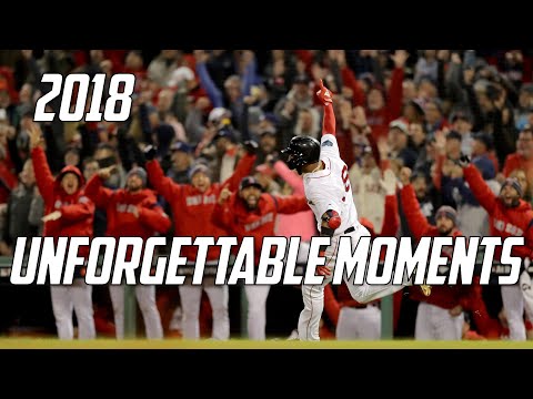 MLB | 2018 – Unforgettable Moments