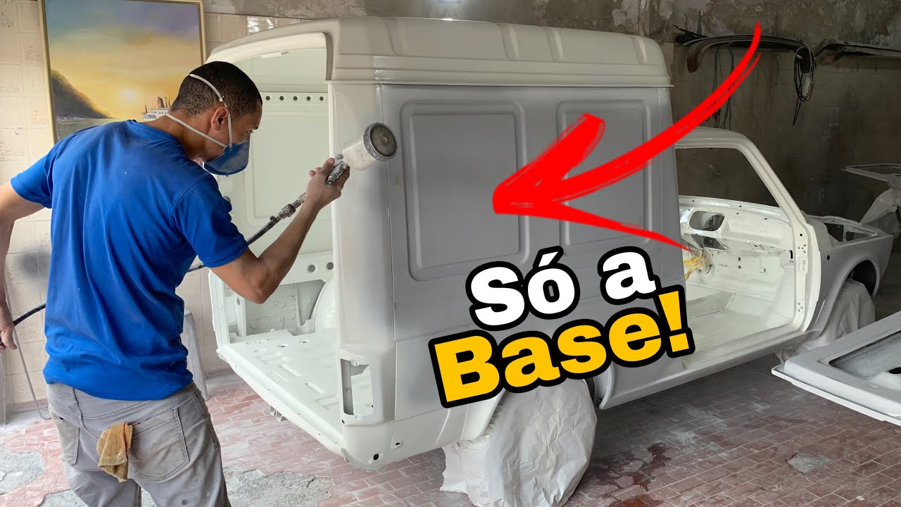 PINTANDO A FIORINO 147 DE BASE PU!!!   *Eliã L2Z*