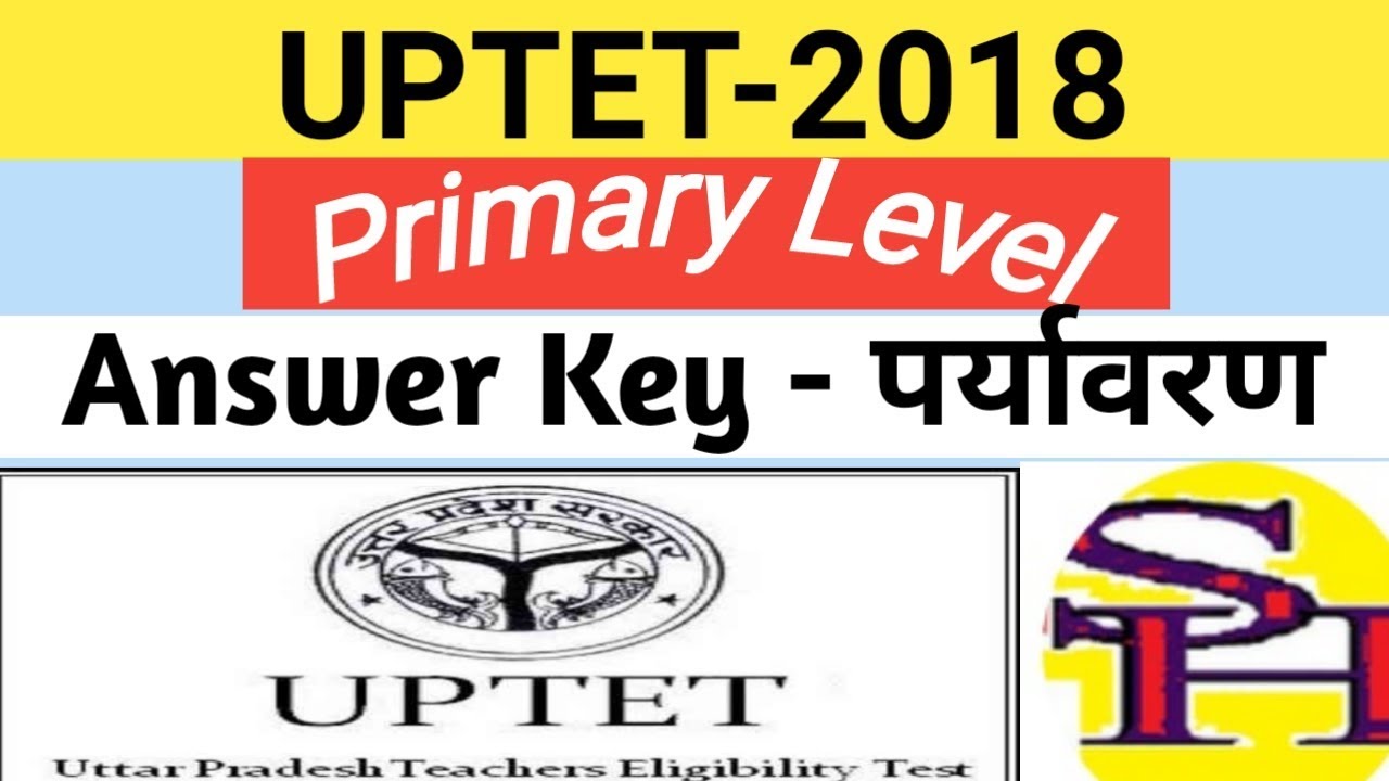 UPTET 2018 Answer Key // ENVIORNMENT
