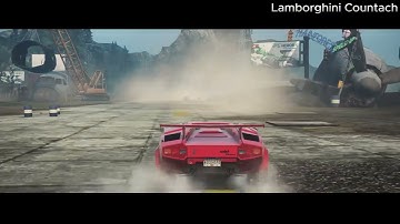 Need For Speed: Most Wanted (2012) - Lamborghini Countach - All Races Gold