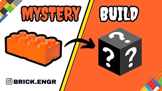 Lego 8-Stud Storage Brick Orange 5006920 / Buildable 2x4 Orange Brick (MOC)