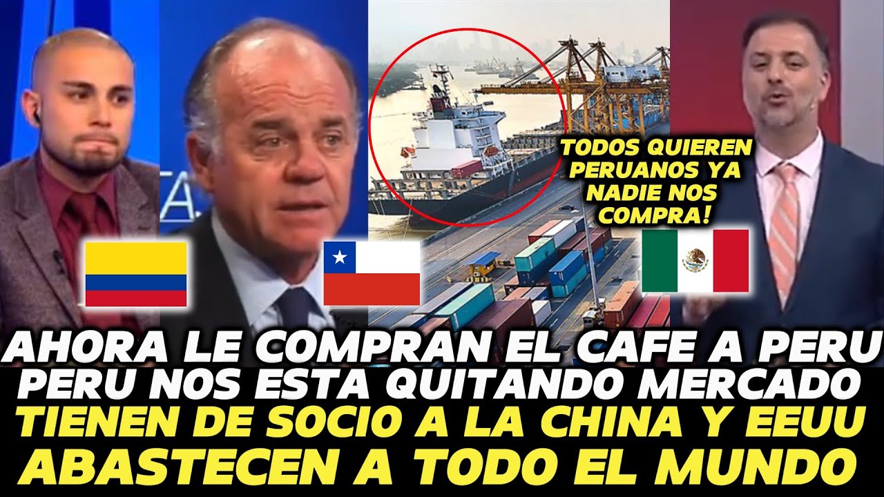 🤬PRENSA INTERNACIONAL MOLESTA POR QUE PERU LES ESTA QUITANDO MERCADO EN EXPORTACIONES