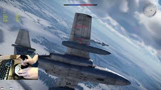 War Thunder 4k Ultra Joystick Dogfight Compilation Gameplay Saab 105 oe No Commentary