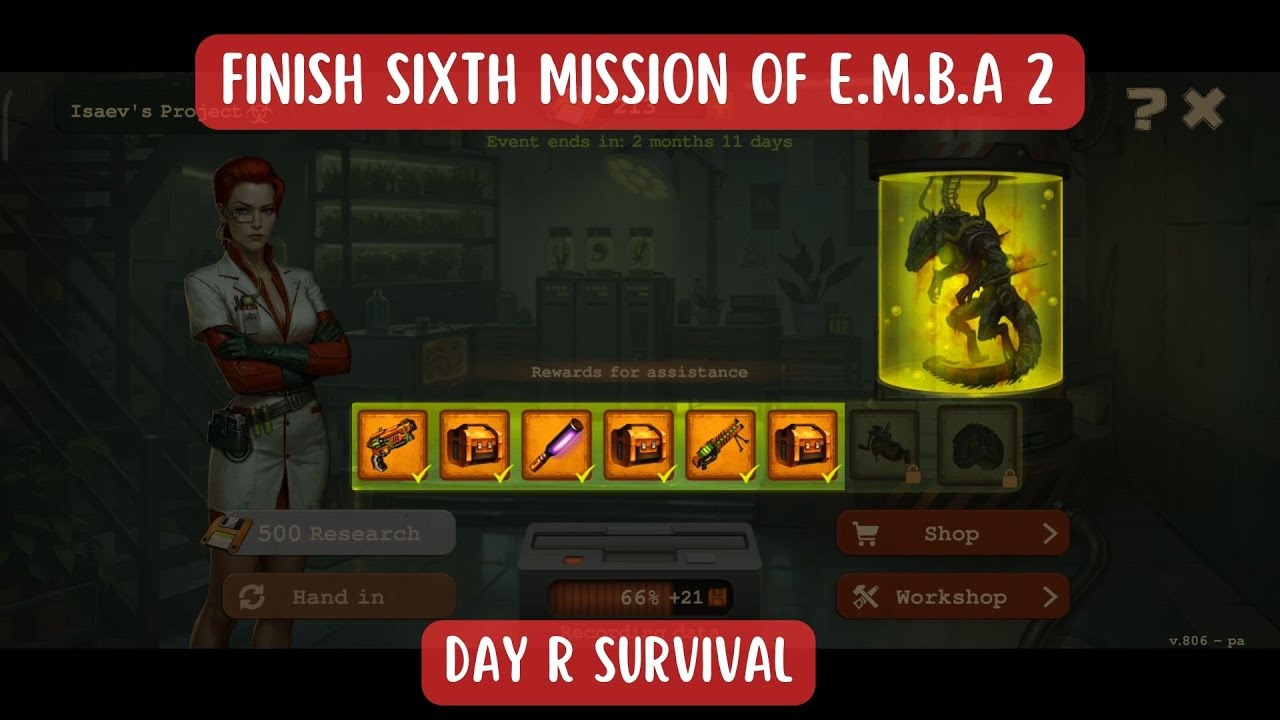FInish Sixth Mission of EMBA 2 Day R Survival - YouTube