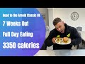 7 weeks out  ifbb pro full day eating  3350 calories