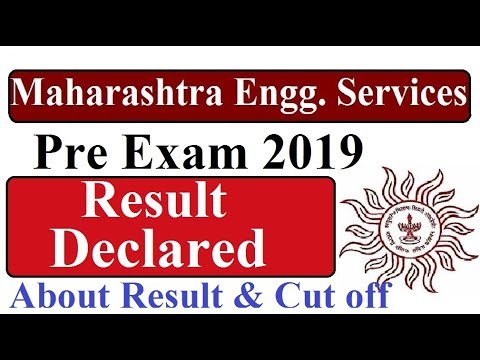 Maharashtra Engineering Services Pre Exam Result Declared | Cut off Civil Engineering