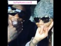 Young thug takes his grill out shows off nice white teeth