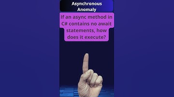 Behavior of Async Methods Without Await in C#