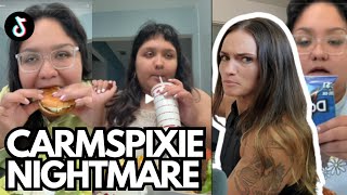 Carm Pixie Dream’s Fat Loss Journey Lasted 5 Minutes | Tiktok Reaction