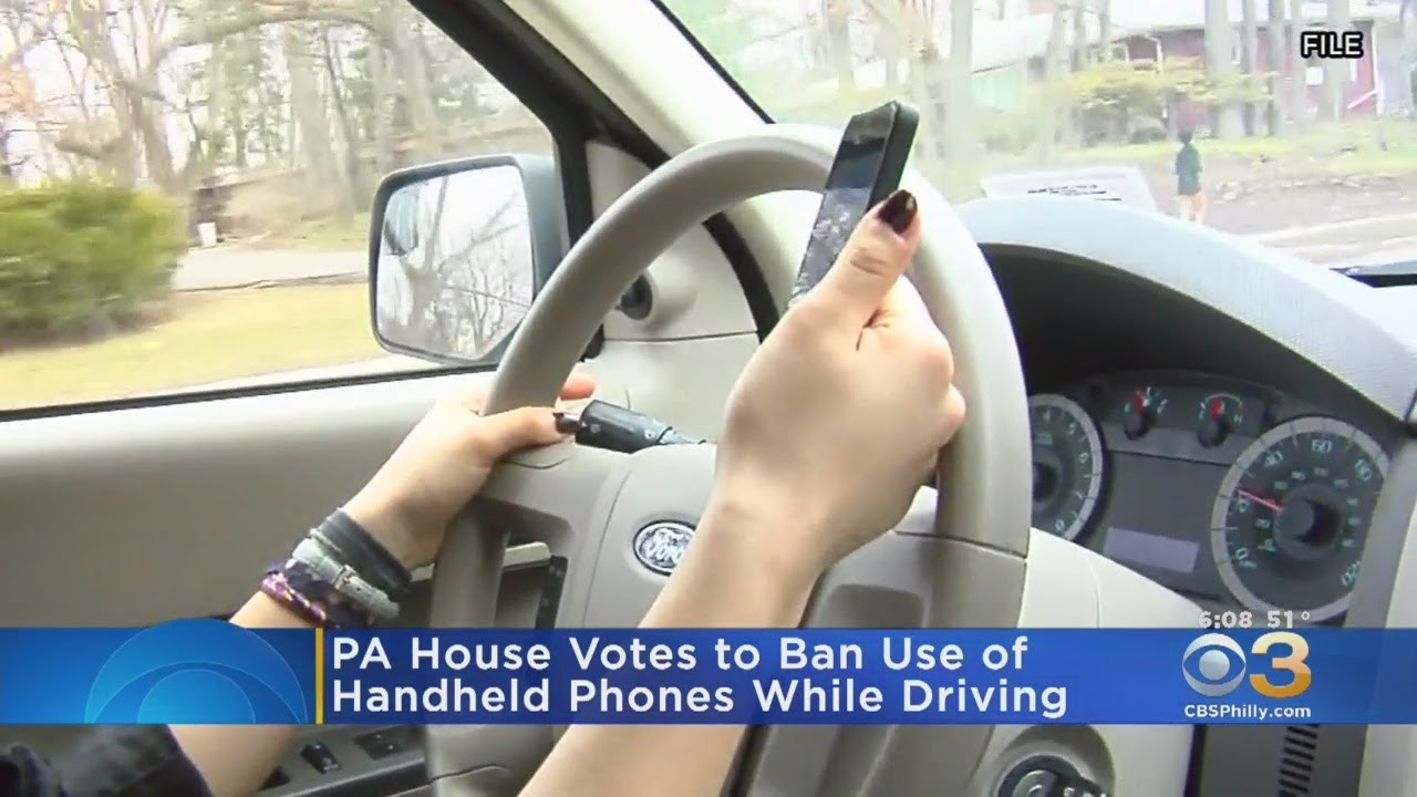 Pennsylvania House Votes To Ban Use Of Handheld Phones While Driving ...
