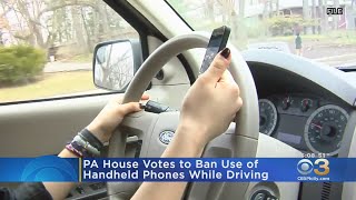 Pennsylvania House Votes To Ban Use Of Handheld Phones While Driving