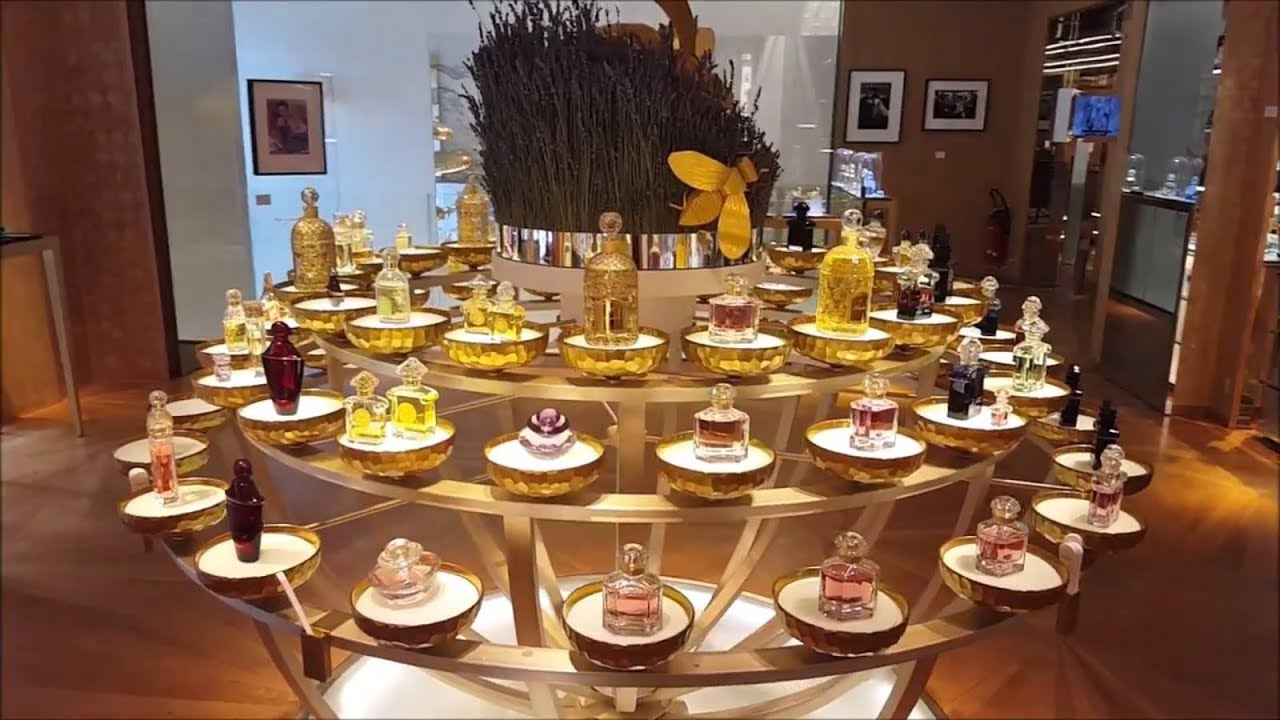 GUERLAIN FLAGSHIP STORE IN PARIS A Peek Upstairs YouTube