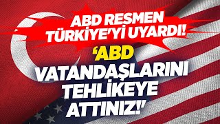Abd Resmen Türkiyeyi Uyardı Abd Vatandaşlarını Tehlikeye Attınız Selçuk Özdağ Krt Ana Haber