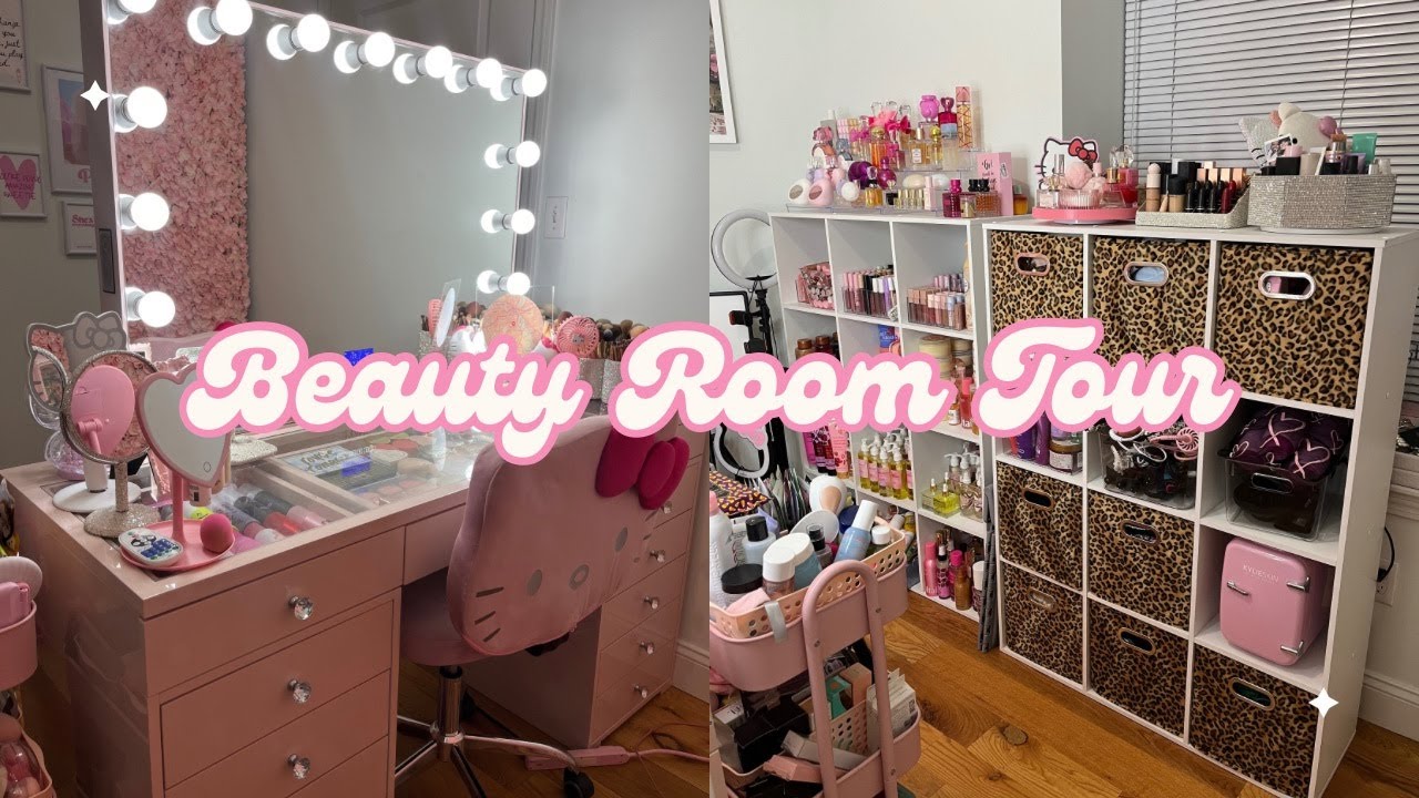 BEAUTY ROOM TOUR!!