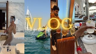 TRAVEL VLOG: Habibi lets go to Dubai + Jet Skiing  + Room Tour + Haul + Dates + more