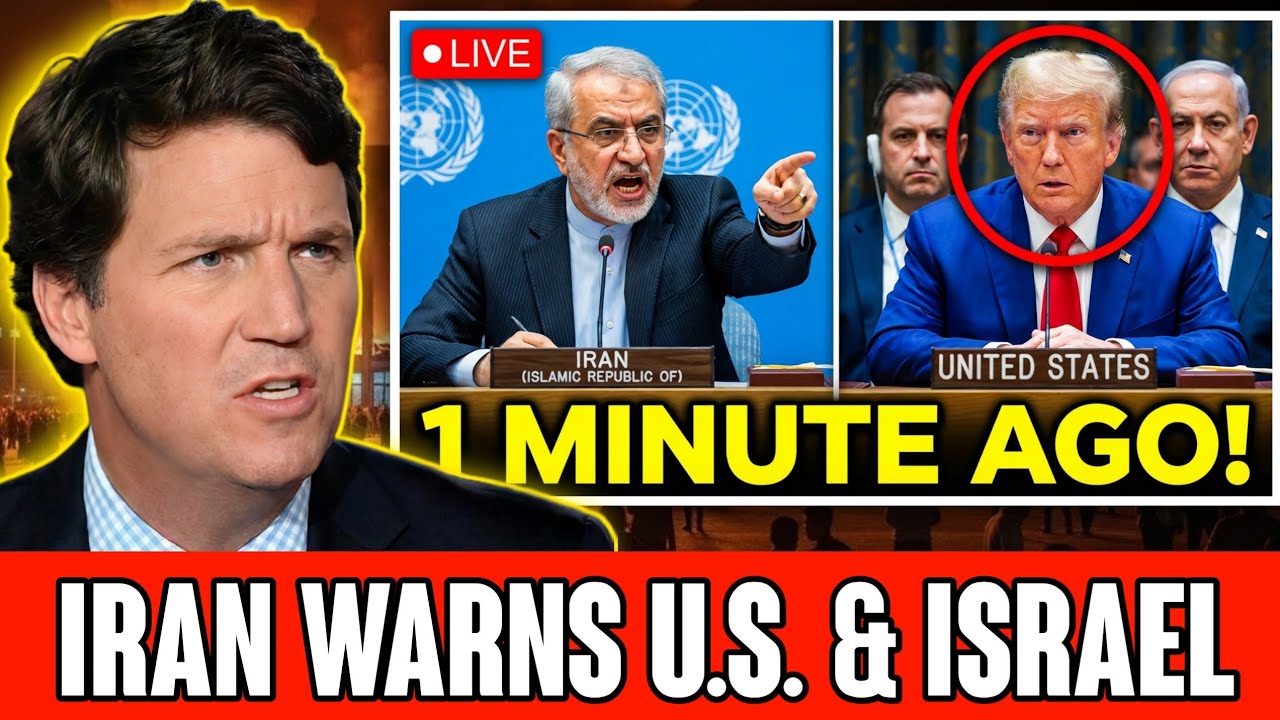 Iran’s Final Warning at UN: Tehran Accuses U.S. and Israel of Steering Unrest