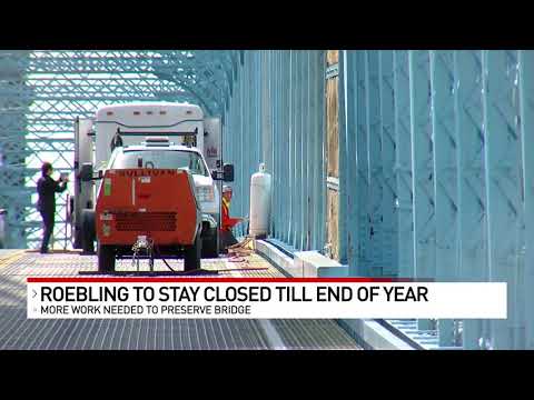Video: Varför är Roebling-bron stängd?