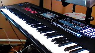 Roland Fantom 7 - Jean Michel Jarre - Magnetic Fields 1 third part