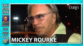 Mickey Rourke at After VMAs Party