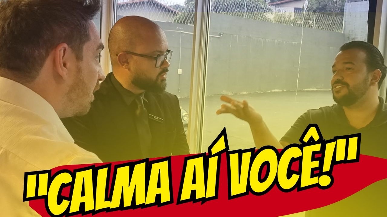 PAGOU MAS NÃO LEVOU O DOCUMENTO: CLIMA ESQUENTA APÓS DISCUSSÃO SOBRE CONTRATO EM VENDA DE VEÍCULO