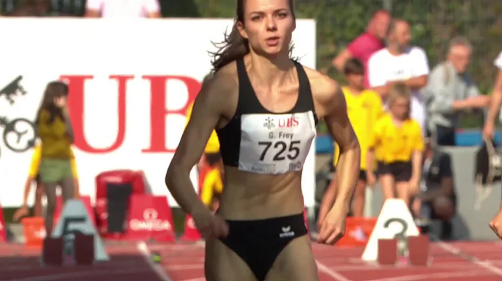 SM 2019 Basel: Frauen 100m Vorlauf 2. Serie