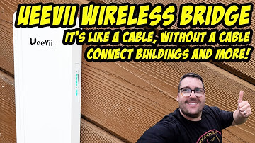 The Easy Way to Extend Your Network to Remote Locations – Ueevi Wireless Bridge | jamzDOTnet #519 |