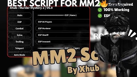 🙀BEST SCRIPT FOR MM2 OVERDRIVE H (SILENT AIM, AUTO AIM , AUTO SHOOT, ROUND TIMER)🔛🔝🔥