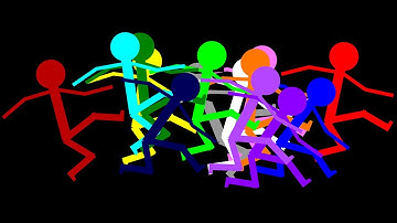 Stickman RTTB Run Race ASRM in Algodoo - Algicosathlon Day 287