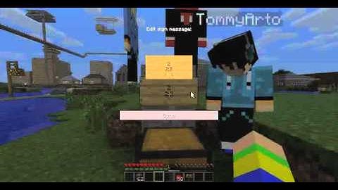 How To Use ChestShops On Bear Builders!