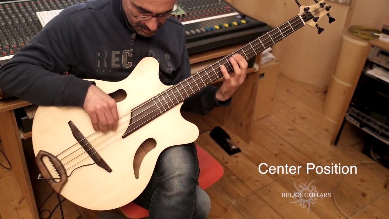 Acoustic bass sample 2 by Helios Guitars YouTube