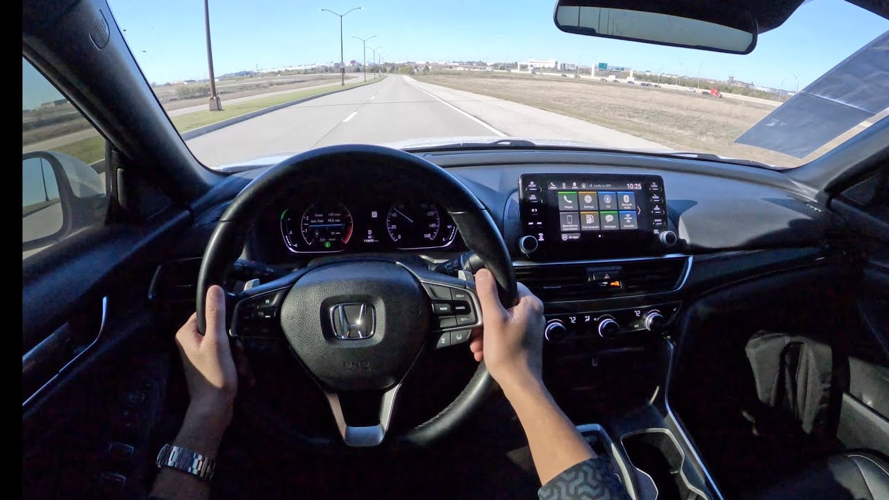 Honda Accord Sport 2.0T 2018 года — тест-драйв от первого лица