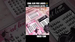Viral Glue Free Cat Eyelashes ✨🤌🏻@amazon.