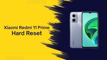 Hard Reset Xiaomi Redmi 11 Prime 🔧 | Bypass Lock, Pattern, FRP & Google Account Easy