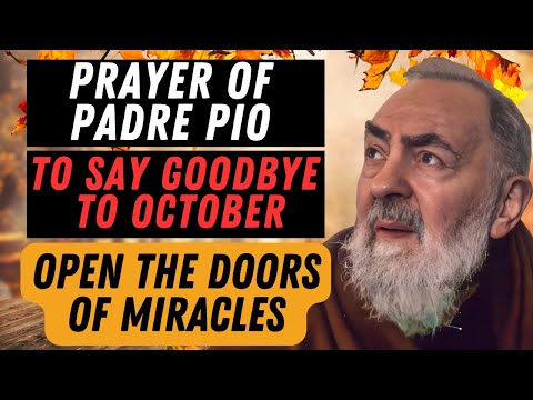 PADRE PIO'S PRAYER