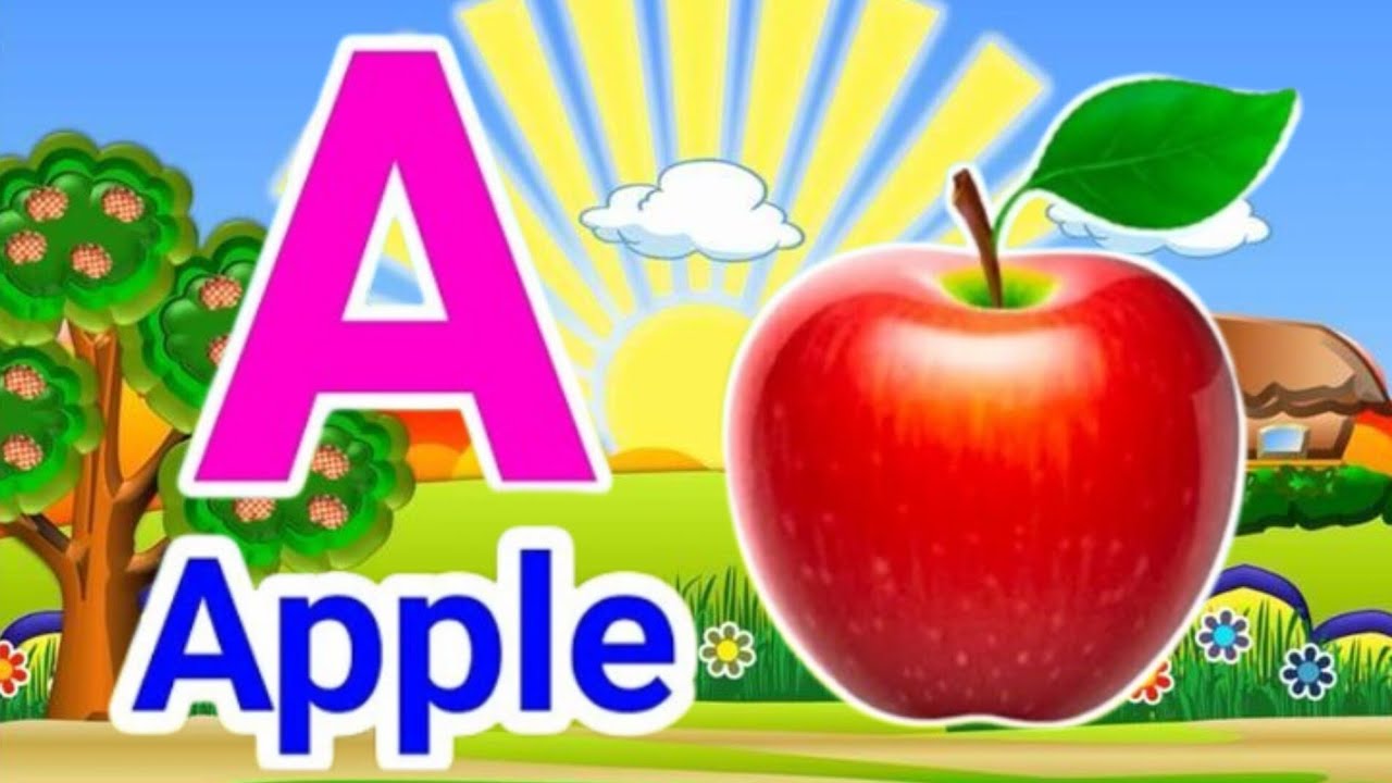 Phonics Song 2 with Two Words in 3D-A for Apple-ABC Alphabet songs with ...