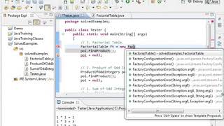 025 03 Java Program to display Factorial Table