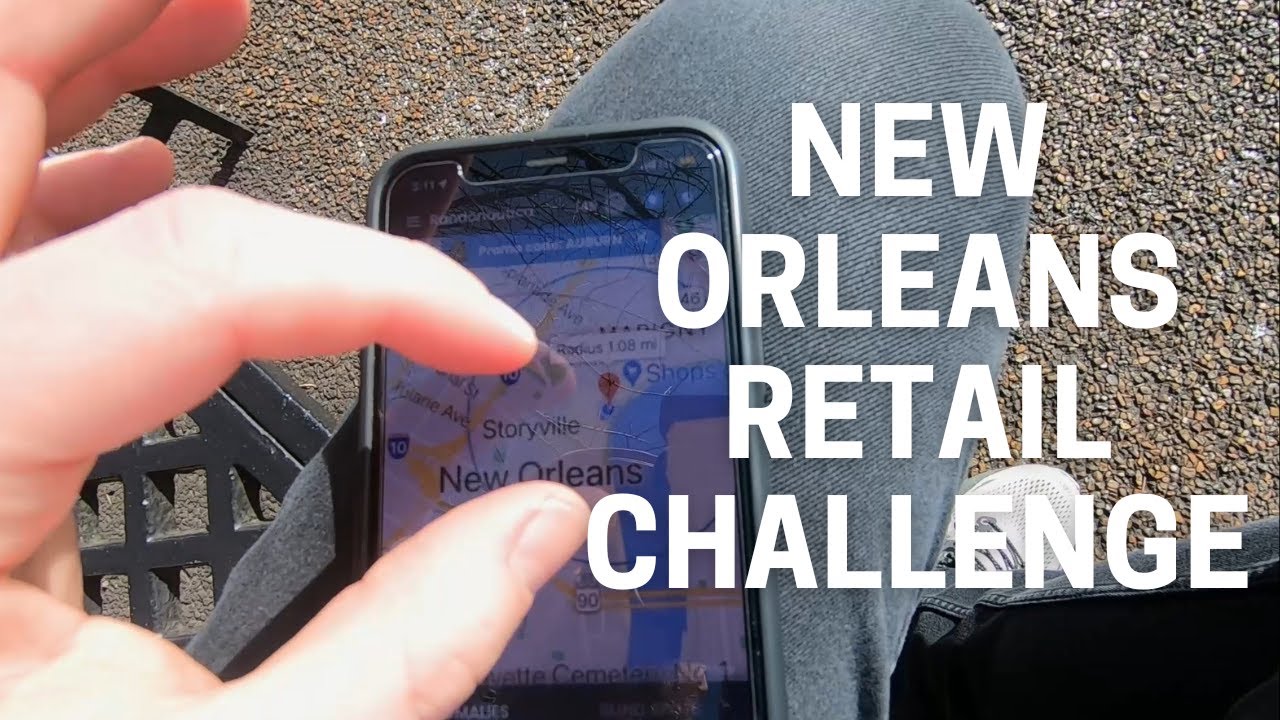 Random Retail Challenge in New Orleans - YouTube
