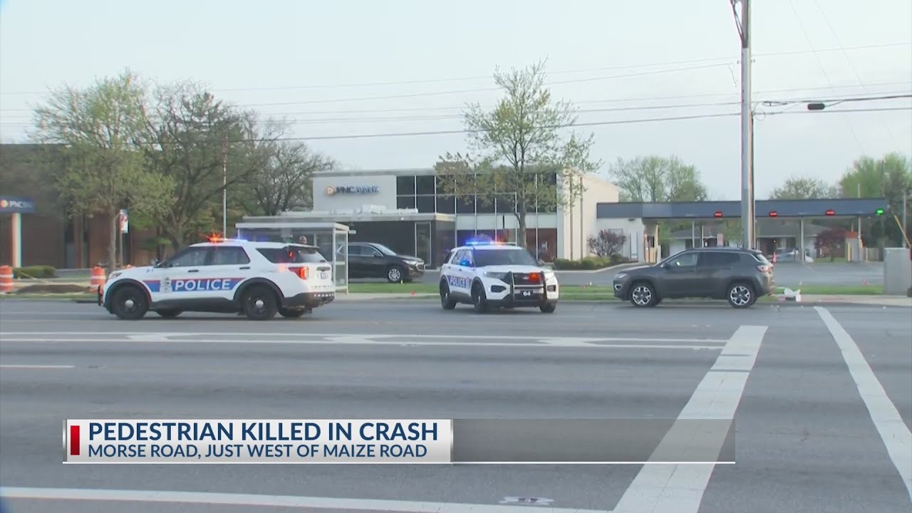 Pedestrian killed in north Columbus crash - YouTube