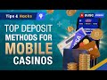 Top Deposit Methods For Mobile Casinos 📱 - YouTube