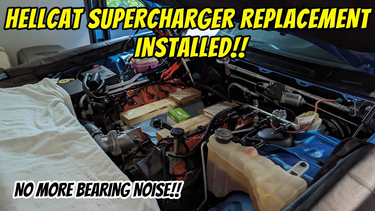 Hellcat Supercharger Replacement Installed!! Why Didn't I Just Replace